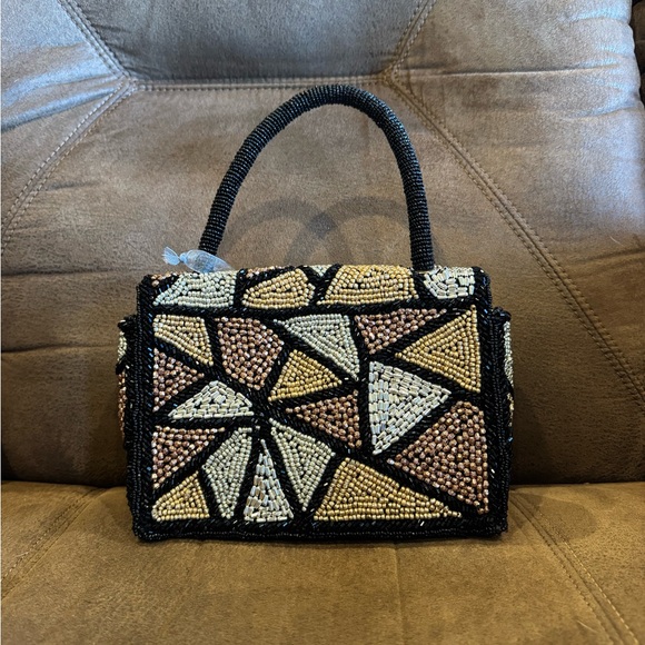 VIRAL TJ MAXX Elegant Beaded Handbag - Picture 3 of 5